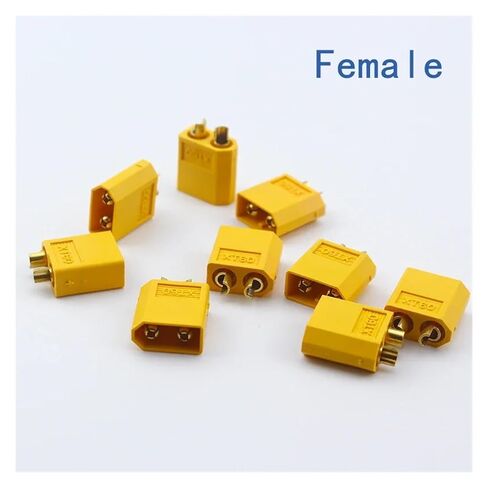 fengpeng 10pcs / 5pairs XT60 XT-60 Male Female Bullet Connectors Plugs for RC Lipo Battery in Saudi Arabia