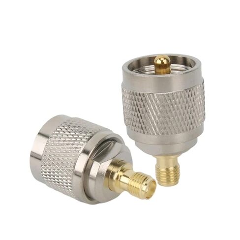 fengpeng 1pcs UHF SO239 PL259 to SMA Male Plug & Female Jack RF Coaxial Adapter Connector Wire Terminals Straight Brass(UHF Jack to SMA Jack) in Saudi Arabia