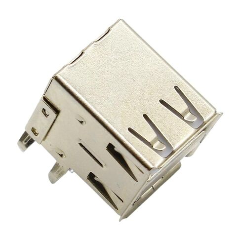 Fengpeng 10 قطعة/الوحدة USB نوع موصل مقبس أنثى الأبيض 2to1 مجموعة G44 لشحن واجهة اتصال البيانات in Kuwait