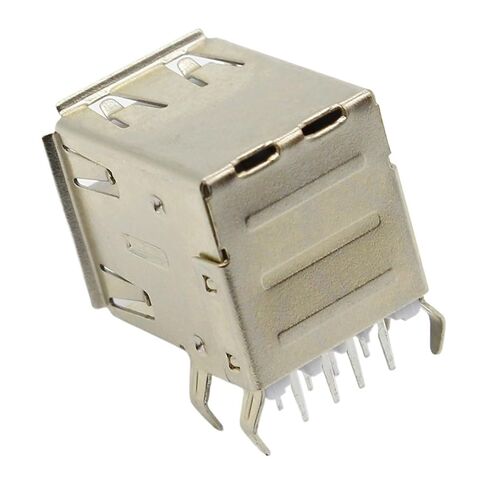 Fengpeng 10 قطعة/الوحدة USB نوع موصل مقبس أنثى الأبيض 2to1 مجموعة G44 لشحن واجهة اتصال البيانات in Kuwait