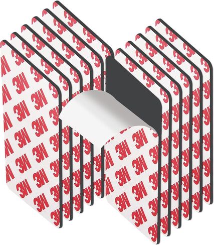 12 حزمة، شريط مغناطيسي 3 × 1.5 بوصة، شرائط مغناطيسية ذاتية اللصق مستطيلة مقطوعة مسبقًا، شرائط مغناطيسية مرنة قابلة للتقشير واللصق من أجل الأعمال اليدوية اليدوية الخفيفة ملصق بطاقة المشاريع الفنية لتكون مغناطيسية in Kuwait