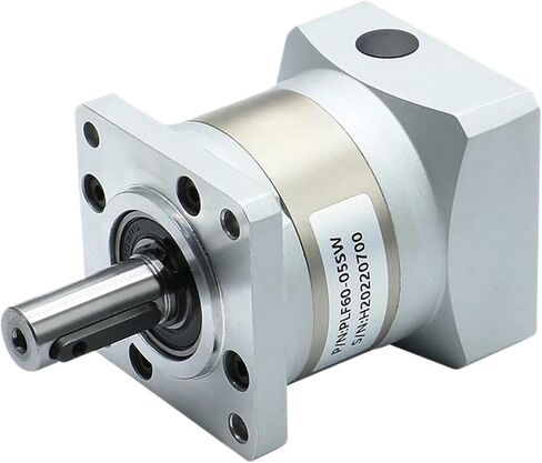 SPLF60 High Precision Low Noise Planetary Gearbox Reducer Fit Nema23 57 8mm Stepper Motor Nema24 60ST 14mm 400W Servo(28 TO 1-INPUT 14 FOR SERVO) in Kuwait