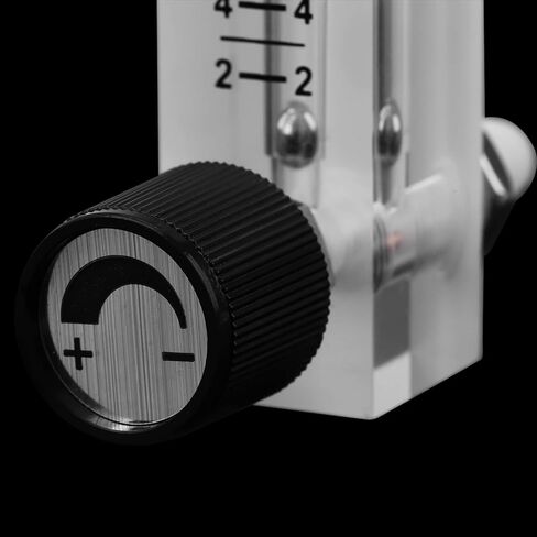 2-20 LPM air flowmeter, Gas flowmeter, with Control Valve, 8 mm Hose Barb, for Measuring Controlling Gas, Oxygen, Air in Saudi Arabia