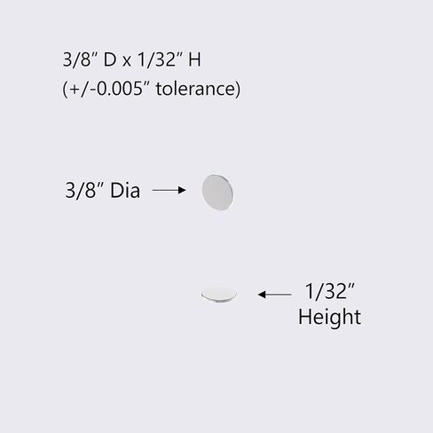 مغناطيس N52 رقيق قوي - 3/8 عمق × 1/32 بوصة ارتفاع - 150 حزمة، مغناطيس أرضي نادر نحيف قوي، مغناطيس قرص النيوديميوم فائق القوة للثلاجة، DIY، البناء، العلمي، الحرف اليدوية، والمكاتب in Saudi Arabia