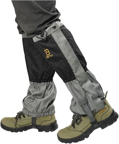 Adjustable Leg Gaiters,Snow Boot Guard Gators,Shoe Gaiters,Waterproof Hiking Gaiters for Hunting,Running,Snow,Mountain Climbing,Yard Work in Kuwait