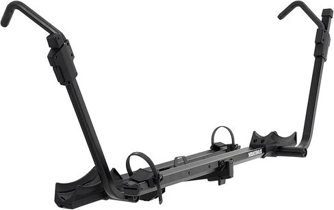 Yakima StepUp 2-Bike Wheel-Mount Platform Rack, Fits 2" Receivers, Rear Vehicle Carrier for Cars, SUVs and Trucks with StadiumSeating and Offset Trays in Saudi Arabia
