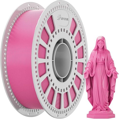 JOY FUTURE PLA+ 3D Printer Filament, PLA Plus Filament Neatly Wound 3D Printing Filament 1.75mm Dimensional Accuracy +/- 0.02 mm Fit Most FDM 3D Printers, 1Kg Spool (2.2lbs) (Pink) in Saudi Arabia