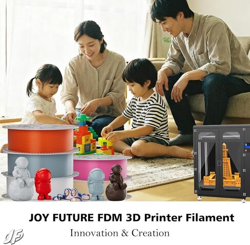 JOY FUTURE PLA+ 3D Printer Filament, PLA Plus Filament Neatly Wound 3D Printing Filament 1.75mm Dimensional Accuracy +/- 0.02 mm Fit Most FDM 3D Printers, 1Kg Spool (2.2lbs) (Pink) in Saudi Arabia