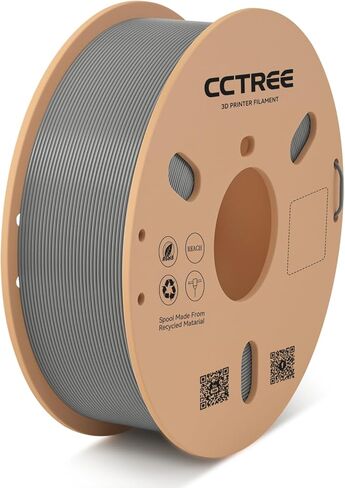 CCTREE 3D Printer PLA خيوط أساسية 1.75 مم، خيوط طابعة ثلاثية الأبعاد ملفوفة بدقة 1 كجم بكرة (2.2 رطل) دقة +/- 0.02 مم، PLA عالي السرعة للطباعة السريعة تناسب معظم طابعات FDM ثلاثية الأبعاد (أزرق، 1 كجم) in Kuwait