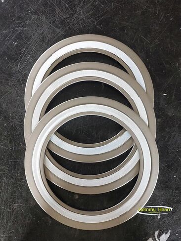 حشية جرح حلزونية من GemmySeal مع حلقة داخلية وخارجية 316SS، مملوءة بمادة PTFE، 5 قطع 24 بوصة DN600-300lb in Kuwait