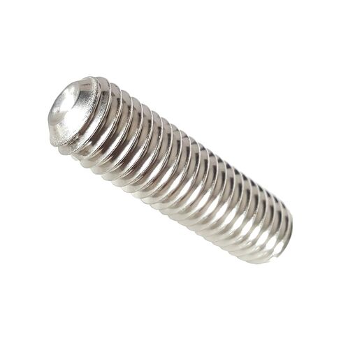 6-32 x 1 Socket Set Screws, Full Thread, Allen Socket Drive, Stainless Steel 18-8, Bright Finish, Cup Point, Quantity 50 Pieces by Fastenere in Saudi Arabia