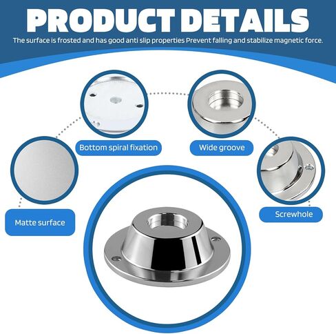 2 Pcs Golf Magnet Tool for Craft Making & Office Use, Silver in Kuwait