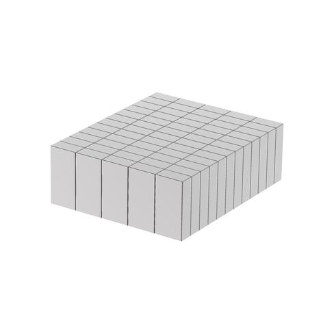 N52-1/2 L x 1/4" W x 1/8" H - 60 Pack, Strong Neodymium Bar Magnets, Powerful Rare Earth Magnets, Heavy Duty Industrial Neodymium Small Block Magnet 0.5 x 0.25 x 0.125 inch in Saudi Arabia