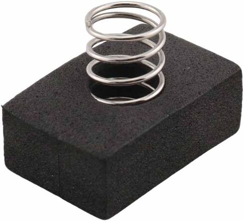 4PCS Electric Bass And Electric Guitar P90 Pickup Inner Pads With Springs EVA Bass Height Adjustment Pad For Foam Cartridge Black in Saudi Arabia