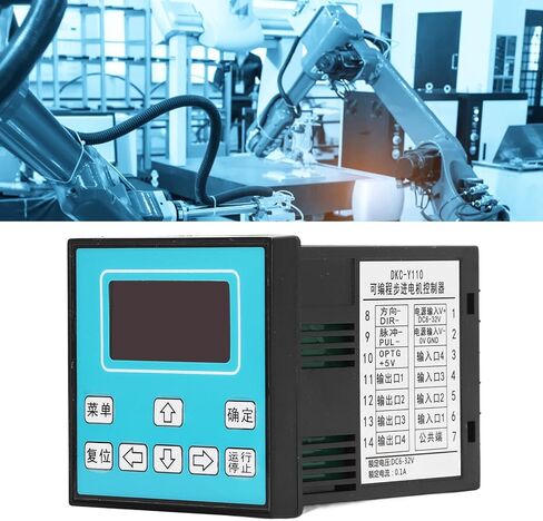 Programmable Motor Controller, DC6-32V Motion Programmable Controller, High Definition Liquid Crystal Display for Industrial Equipment, Machine Tools, Conveyors, Automatic Welding Equipment in Saudi Arabia