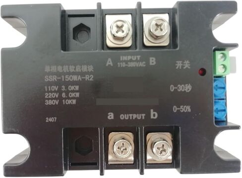 وظيفة إيقاف تشغيل المحرك أحادي الطور SSR-200WA-R2 4KW 220V (SSR-150WA-R2(6KW)) in Kuwait