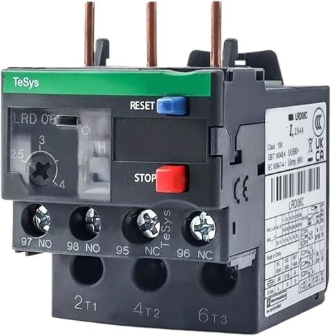 مرحل الحمل الزائد LRD12C lrd16c lrd21c lrd32c رحلة مغناطيسية ثلاثية الأقطاب 10A lc1d حماية (LRD12C) in Kuwait