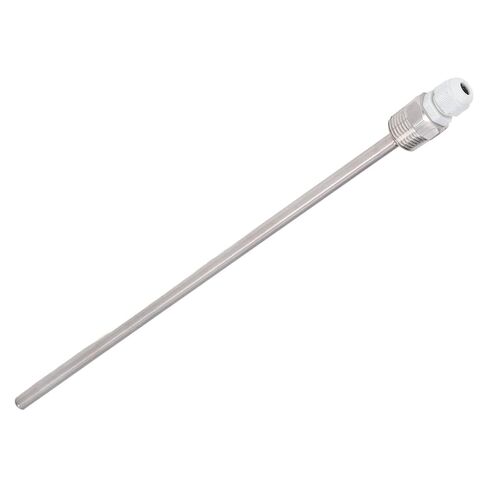 الفولاذ المقاوم للصدأ Thermowell استشعار درجة الحرارة Thermowell مع غطاء بلاستيكي ABS 8 × 300 مم مسبار IP68 لجهاز استشعار درجة الحرارة الشمسية ملحقات الأجهزة البتروكيماويات السيارات in Saudi Arabia