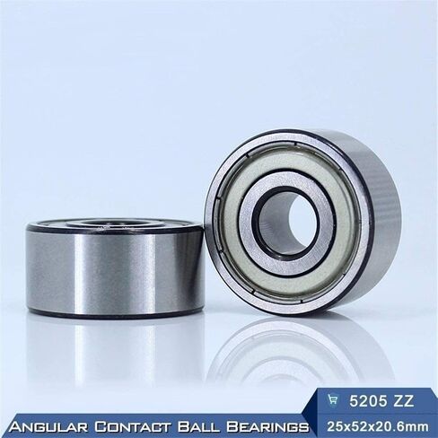 TMP1105 544162 5205 ZZ 5205-ZZ محمل كروي ذو أخدود عميق 3205 3056205 محامل الاتصال الزاوي ذات الصف المزدوج المحوري 25 × 52 20.6 مم in Kuwait