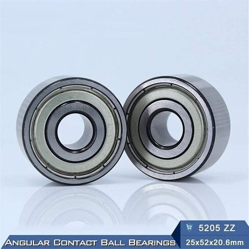 TMP1105 544162 5205 ZZ 5205-ZZ محمل كروي ذو أخدود عميق 3205 3056205 محامل الاتصال الزاوي ذات الصف المزدوج المحوري 25 × 52 20.6 مم in Kuwait