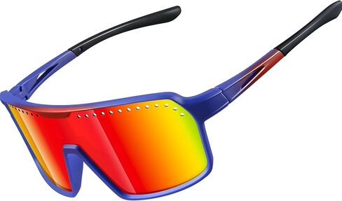 Polarized Kids Sunglasses Youth Baseball Sun Glasses for Softball Running and Cycling Sports UV400 in Saudi Arabia