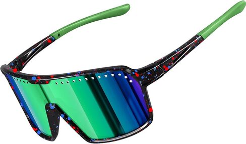 Polarized Kids Sunglasses Youth Baseball Sun Glasses for Softball Running and Cycling Sports UV400 in Kuwait