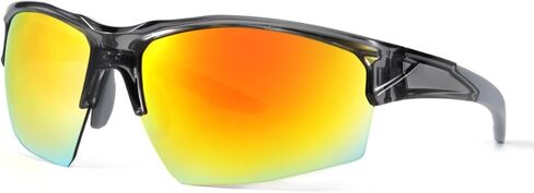 نظارات شمسية Meeloog Golf للرجال والنساء، نظارات شمسية خفيفة الوزن UV400 مثالية لركوب الدراجات والجري وكرة البيسبول in Kuwait