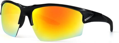 Meeloog Golf Sunglasses for Men & Women, UV400 Lightweight Wrap Around Sun Glasses Ideal for Cycling, Running & Pickleball in Saudi Arabia