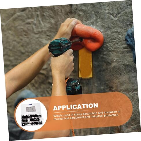 260 قطعة من مقاطع الصلب المنغنيز قفل غسالات الاحتفاظ أدوات الحلقة للسحابات ￠3-12 مجموعة متنوعة in Kuwait