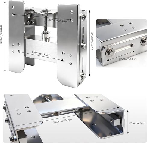 لوحة جاك يدوية قابلة للتعديل مقاس 10.16 سم لنظام توجيه القوارب الخارجية in Kuwait