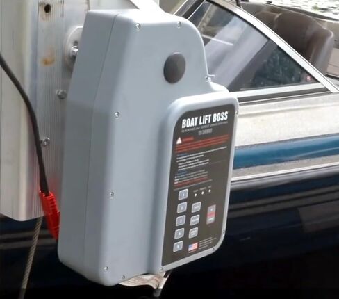 Boat Lift Boss Gen 6 Direct Drive System 12/24v Boat Lift Motor, Wireless Remote and Bluetooth Capability - Fits Shoremaster, Beach King, Feighner and More. in Saudi Arabia
