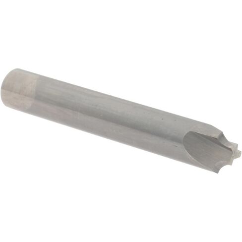 Hertel Solid Carbide Uncoated Corner Rounding End Mill, 3/8" Diameter, 3/32" Radius, 3 Flutes, 3/8" Shank Diameter, Single End in Saudi Arabia