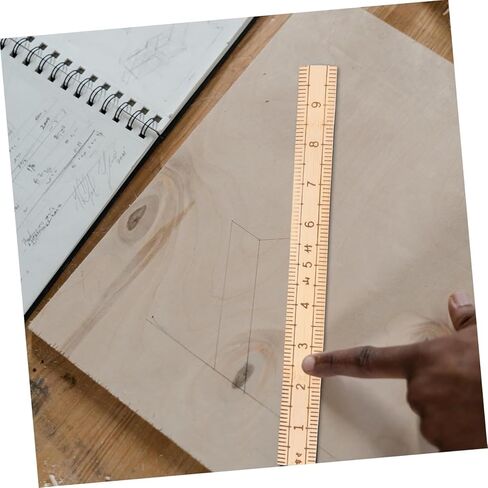 Meter Stick,Wood Sewing Craft Ruler Precision Tailor Ruler Tool Cutting for Sewing,Yard Stick in Saudi Arabia