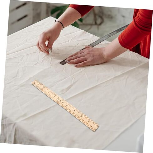 Meter Stick,Wood Sewing Craft Ruler Precision Tailor Ruler Tool Cutting for Sewing,Yard Stick in Saudi Arabia