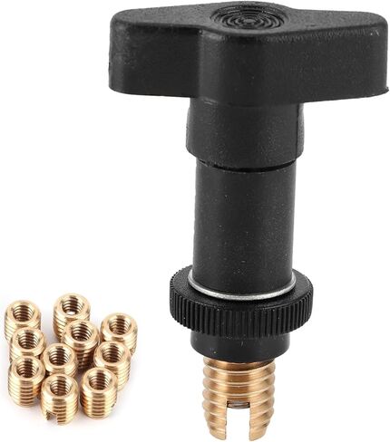Pongnas Fairing Insert Repair Kit, Self Tapping Brass Inserts with T Handle Installation Tool, for Batwing Fairings Touring Bikes 1996 to 2017 in Saudi Arabia