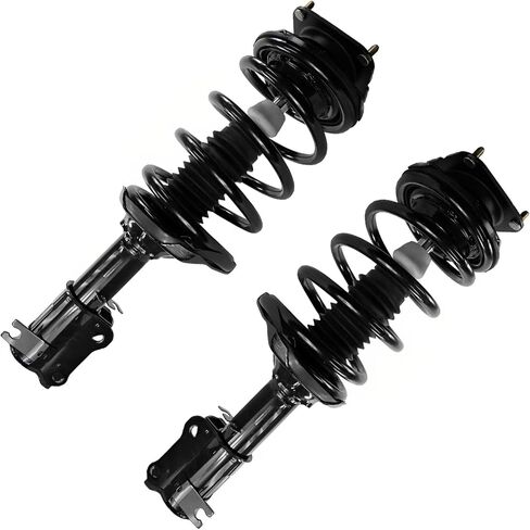 Detroit Axle - 2pc Front Struts for 2021 2022 2023 2024 Ford F-150, Complete Struts with Coil Spring Assembly Replacement Suspension in Saudi Arabia