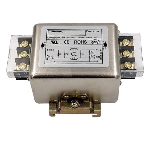 CW4EL2 10A Terminal Block 20 Rail Power Supply 30 Filter 6 Single Phase 220V AC SR(CW4EL2-06A -SR Bipolar Rail) in Saudi Arabia