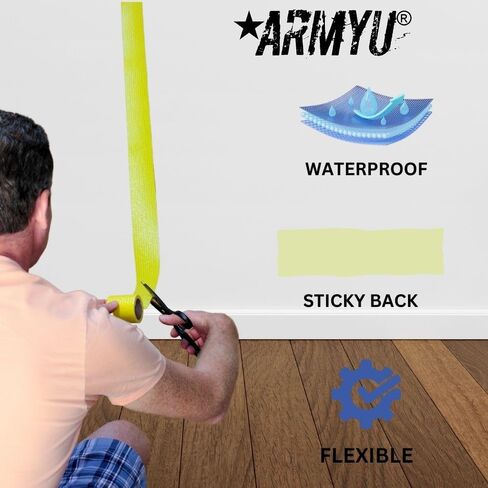 ARMYU US Made Glow-in-the-Dark Tactical Safety Tape - Luminous Military Army Phosphorescent Roll High Fluorescent Adhesive Sticker in Saudi Arabia
