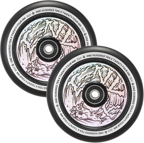 Envy Scooters Hollowcore Wheels Pair - 120mm x 26mm - Black in Kuwait