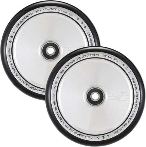 Envy Scooters Hollowcore Wheels Pair - 120mm x 26mm - Black in Saudi Arabia