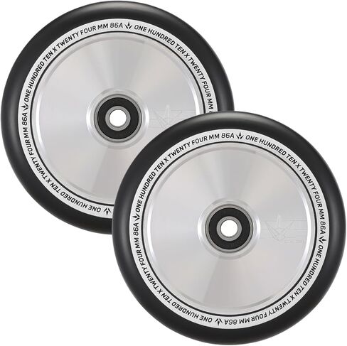 Envy Scooters Hollowcore Wheels Pair - 120mm x 26mm - Black in Saudi Arabia