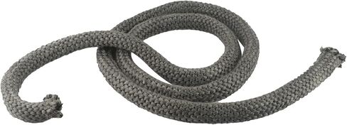 Black Fiberglass Stove Door Rope Seal 25 mm Diameter 2 m Length for Wood Burning Stoves,Pellet Stoves,Fireplaces,Boilers Industrial Ovens in Saudi Arabia