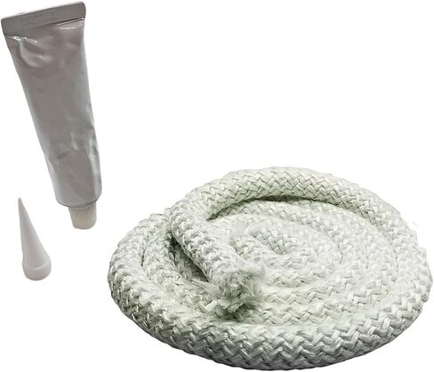 Replacement for KOZI 100XL BLACK METAL Door Rope Gasket Seal 3/4" x 7' Kit w/Adhesive, DORRP100B in Saudi Arabia