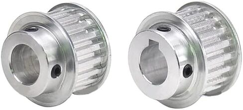 عجلة متزامنة XL20 سن T مع خطوة محدبة عجلة حزام متزامنة عرض أخدود من نوع BF 11/16 فتحة نهائية مع سلك علوي 2 - (طول الدليل: BF-11-19-6x2.8، اللون: BF-11-16) in Kuwait