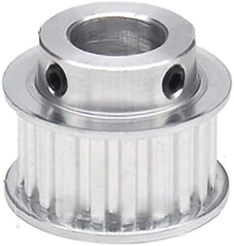 عجلة متزامنة XL20 سن T مع خطوة محدبة عجلة حزام متزامنة عرض أخدود من نوع BF فتحة نهائية 11/16 مع سلك علوي 2 - (طول الدليل: BF-16-12-5x2.3، اللون: BF-11-16) in Kuwait