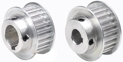 عجلة متزامنة XL20 سن T مع خطوة محدبة عجلة حزام متزامنة عرض أخدود من نوع BF 11/16 فتحة نهائية مع سلك علوي 2 - (طول الدليل: BF-16-16-5x2.3، اللون: BF-11-16) in Kuwait