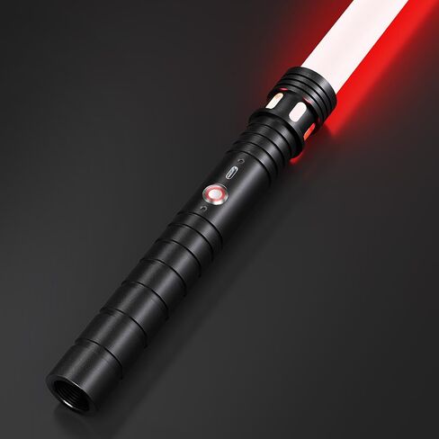 Lightsaber, Dueling Lightsabers 2 Pack - Metal Hilt Double Bladed RGB Lightsaber with 20 Gradient Colors 4 Modes 40-inBlades USB Rechargeable Adult Kids Toys for Halloween Christmas Birthday Gifts in Saudi Arabia