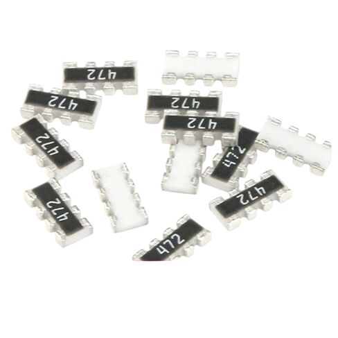 100pcs 0603x4 8P4R 4D03 5% 3216 1206 Chip Resistor Networks ArrAys 0 10 100 470 Ohm 0R 1R 6.8R 10R 100R 470R 510R 560R 620R 10K New for Arrival 2025 High for Quality in Kuwait