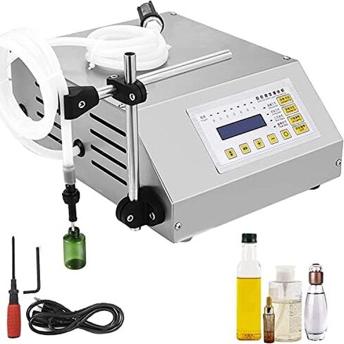 Liquid Filling Machine, Automatic Peristaltic Pump with Digital Control, Bottle Filler for Water and Liquid in Saudi Arabia