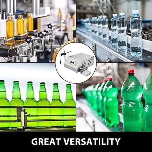 Liquid Filling Machine, Automatic Peristaltic Pump with Digital Control, Bottle Filler for Water and Liquid in Saudi Arabia